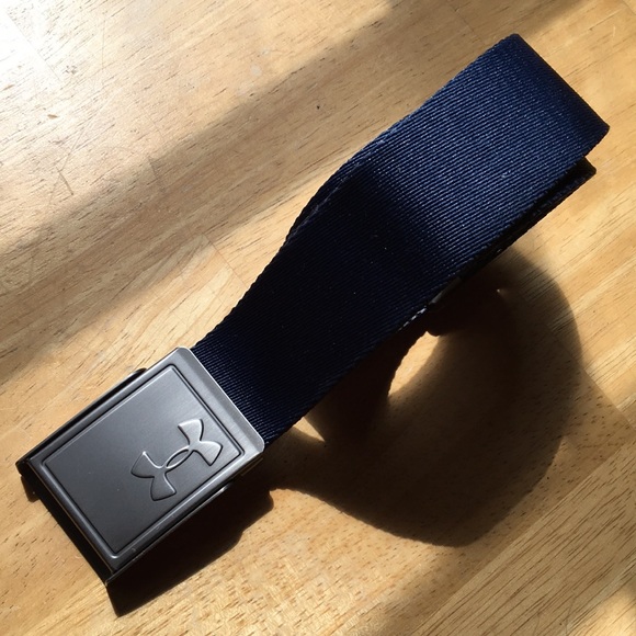 Under armour web belt metal buckle size 28-30 - Picture 1 of 13